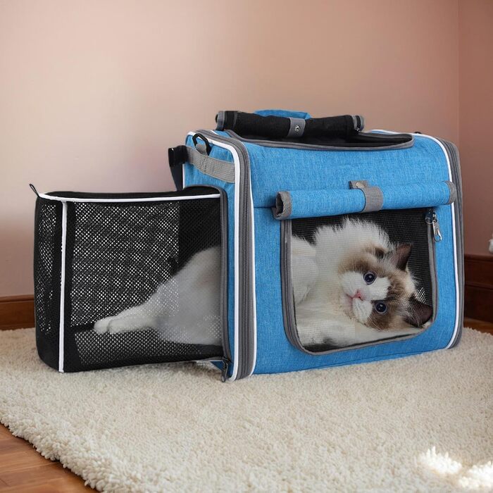 Корзина для собак на велосипед Dtaigou - переноска-рюкзак з вентиляцією для прогулянок, подорожей та кемпінгу