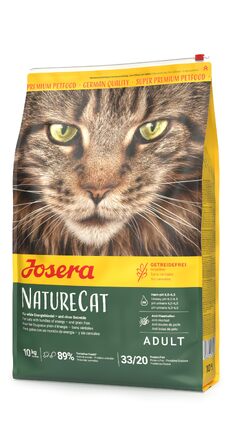 Сухий корм для котів JOSERA NatureCat з лососем та птицею, 10 кг