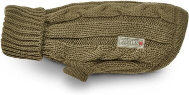 Вольтерс: светр з в'язаним візерунком для мопсів та компанії, розмір 30 см, колір оливковий