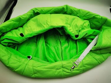 Сумка-переноска для собак та котів CYBERNOVA, 1-7 кг, тепла та вітронепроникна, з кишенею, для зими