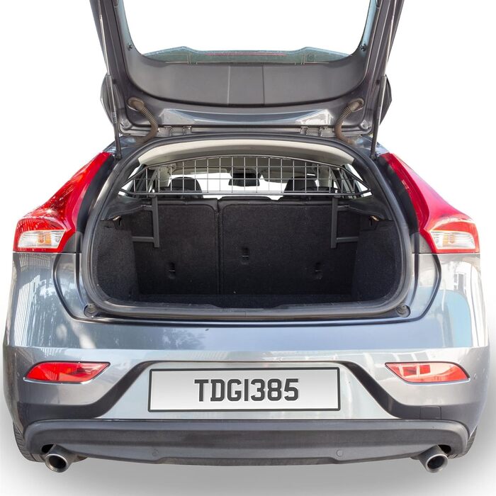 Автомобільна перегородка Travall для Volvo V40 Hatch (2012-2019), сталевий захист багажника, перегородка для перевезення тварин та вантажу, індивідуальна, міцна