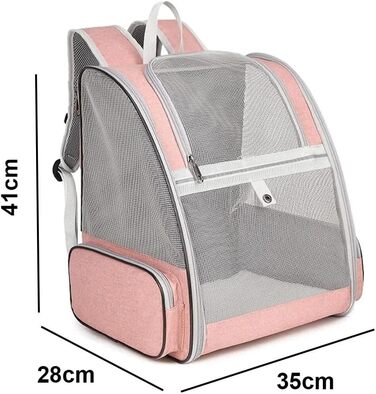 Рюкзак для кота та собаки, переноска для собак та котів, переноска для маленьких собак, валіза для авіаперельотів, чорний