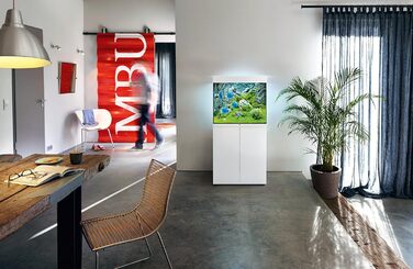Акваріум Juwel Lido 200 LED з тумбою SBX, білий, 200 л