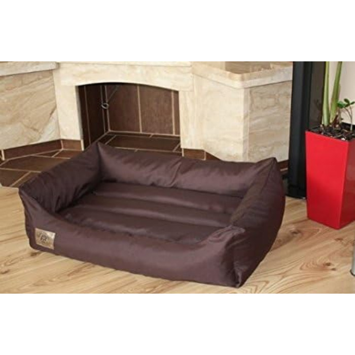 Крісло-лежанка для собак та котів Odol-Plu, 90x60 см, водонепроникне, коричневе