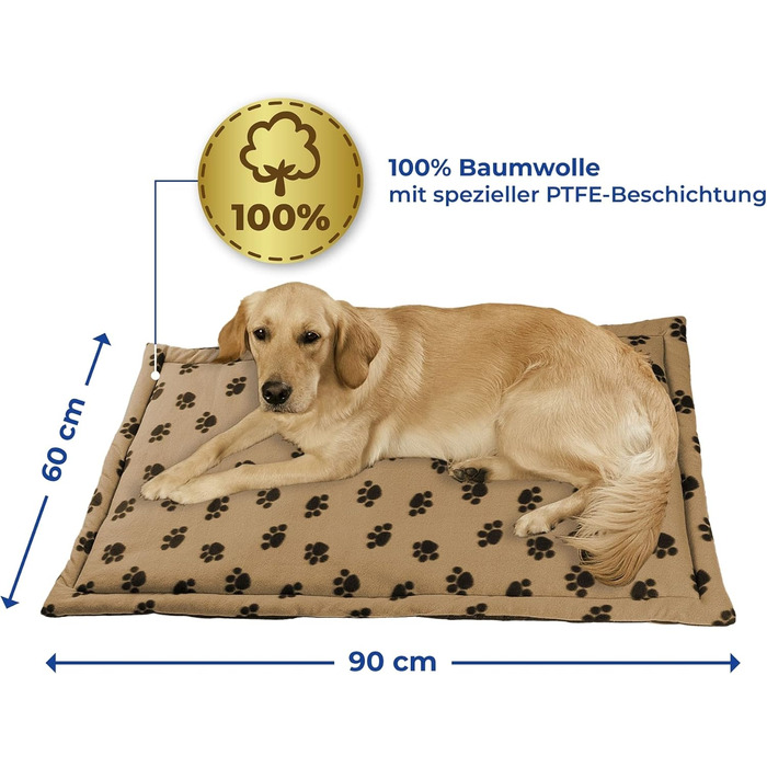 Килимок для собак Maximex Multi Tierdecke 90x1.5x60 см з самоочищенням, антиковзаючим покриттям та водонепроникним шаром