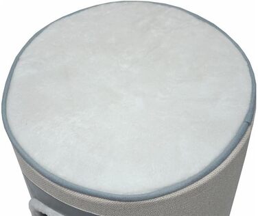 Котячий будиночок-крізьтонна Nanook Nala: стійкий крізьточний комплекс з печерами, 71 см, сизаль, штучна шкіра, бежевий, сірий