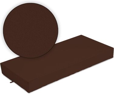 Лежанка для собак SuperKissen24: водонепроникна, миється, 120x80 см (колір: коричневий)