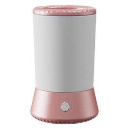 Автоматичний мийка лап для собак | USB-мийка для тварин, аксесуари для догляду за домашніми улюбленцями. Підходить для собак маленьких, середніх та великих порід. Білий, рожевий колір