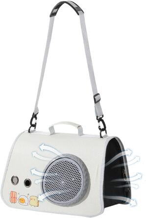 Сумка-переноска для тварин | Сумка на плечі для транспортування котів у подорожах, органайзер зі шлейками для походів, кемпінгу, подорожей та в дорогу