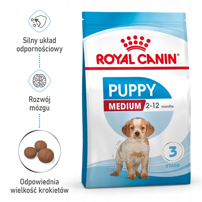 Сухий гіпоалергенний корм Royal Canin для цуценят, 15 кг