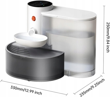Одинарна пластикова миска Bedee, 3000 мл