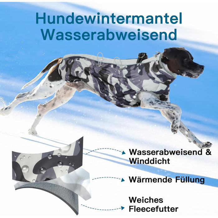 Теплий зимовий одяг для собак - теплий мантель для маленьких собак, тепла куртка для собак, флісова підкладка, отвори для повірця, мантель для собак, підходить для шнауцерів, колір: абрикосовий, розмір S, сірий