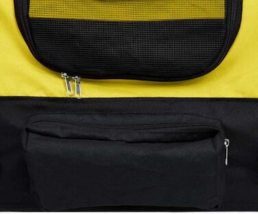 Трейлер для собак Tidyard 2-в-1: велосипедний та коляска, з амортизацією та поворотними колесами, водовідштовхувальне полотно Oxford, 63.5 x 143 x 103 см