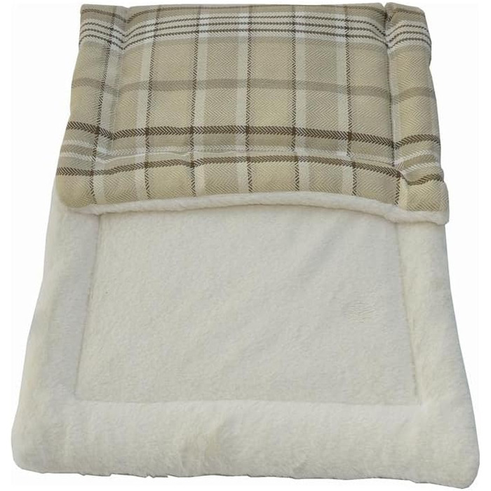 М'яка тепла ковдра для собак та котів Nanook XL, 70x45 см, бежева, washable