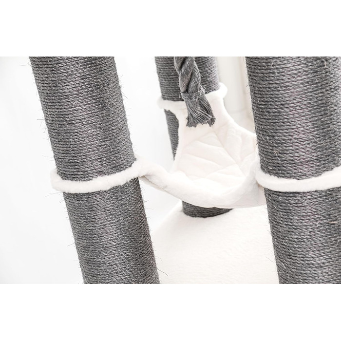 Драбина для котів Petrebels Maine Coon XXL, 210 см, з сизалю, бежева