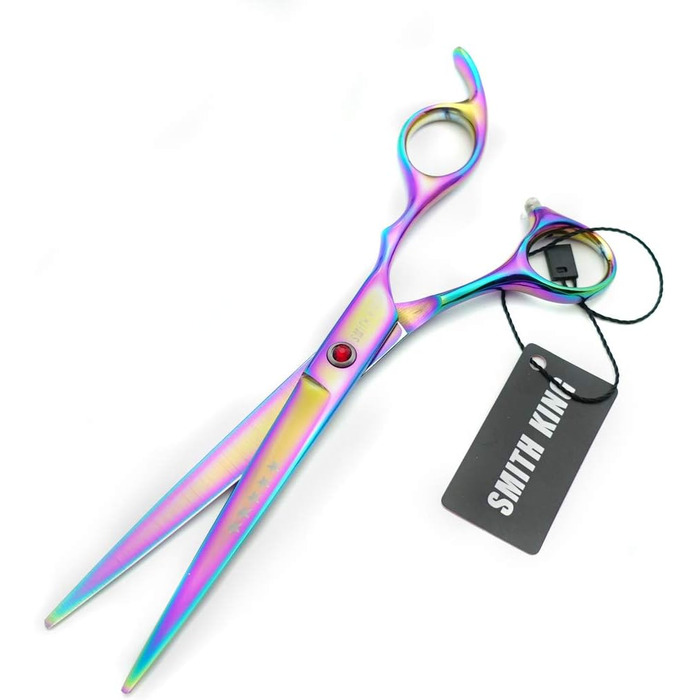 Набір професійних японських ножиць для волосся Smithking 7.0 дюймів - ножиці для стрижки та ножиці для розрідження з лезами з нержавіючої сталі