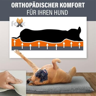 Килимок для собак та котів Foxx, водовідштовхувальний, Outdoor, антрацит, 60x40x6 см