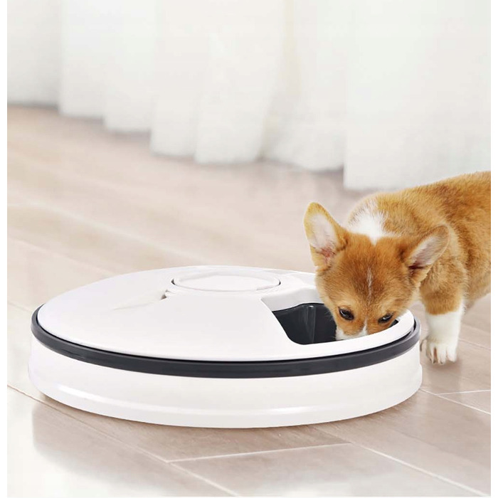 Автоматична годівниця Omna, пластик, білий, 0,45 л