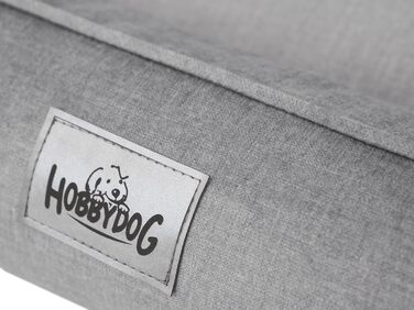 Ляжка для собак - кошик для собак маленьких, середніх та великих порід - м'яке ліжко для собак, собаче диванчик - знімний та пральний чохол - Joker - розмір L: 106 x 80 см (S - 64 x 49 см, Asche Fancy)