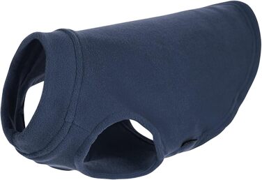 Жилет для собак Gooby з м'якого флісу, накидка, теплий, розмір Medium, колір індиго