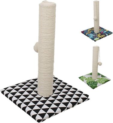 Котячий будиночок Croci Optical Basic: великий когтетоп з будиночком, іграшками та м'якою підстилкою для котів усіх порід