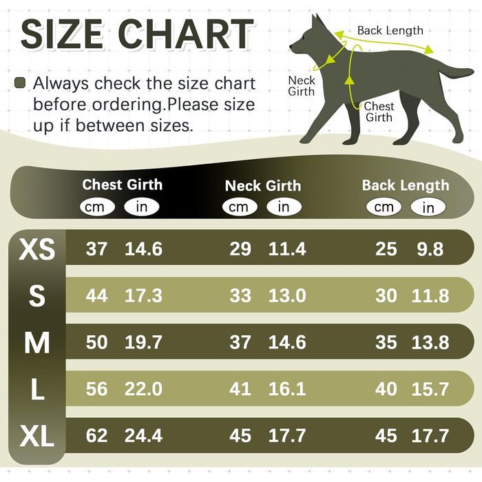 Пуловер для собак XL, тепла куртка-фліс для середніх собак, костюм-комбінезон з ніжками, флісовий халат для собак, костюм для собак Hunter (оливковий, XL) XL, оливковий колір