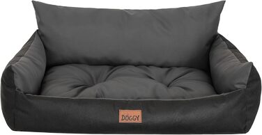 Крісло-ліжко для собак - Doggy Hundebett, XXL (106x80 см, графіт)