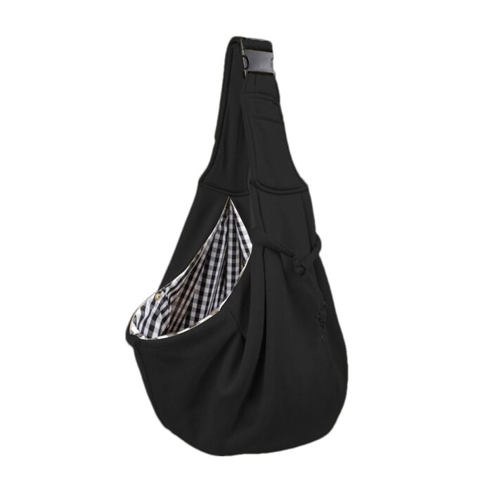 Сумка-переноска для собак Furtryvl – зручна та безпечна переноска для маленьких собак та цуценят. Чорна сумка-переноска з регульованим ременем для прогулянок та подорожей