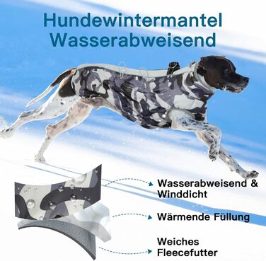 Теплий зимовий одяг для собак - теплий мантель для маленьких собак, тепла куртка для собак, флісова підкладка, отвори для повірця, мантель для собак, підходить для шнауцерів, колір: абрикосовий, розмір S, сірий