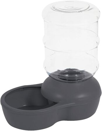 Диспенсер для води для котів та собак Aspen Pet Lebistro (темно-сірий, S)