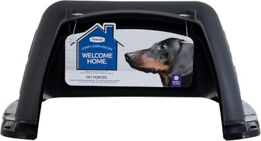 Кінець переноска для тварин Aspenpet Pet Porter 21085, традиційна переноска, для тварин вагою 7-9 кг, сірого кольору, розмір 61 x 42 x 37 см