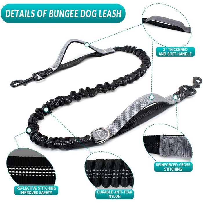 Лекарська сумка для собак, поясна сумка для аксесуарів, мішок для ласощів з дозатором кульок для вигулу, прогулянок та дресирування (Сірий, з 1 повідком)