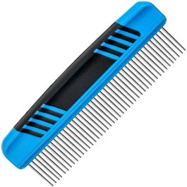 Грумінг гребінець GROOM PROFESSIONAL для собак - ротаційний, з федер-зубцями, зменшує виривання шерсті