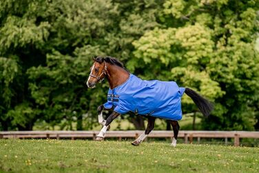 Дощовик для коня Horseware Amigo Hero 600D Ripstop, легкий, синій, 0 г наповнювача, 90 см