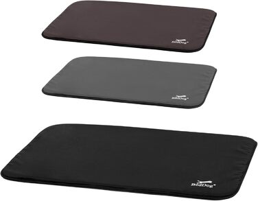 Килимок для собак BedDog® CORA - зручне ліжко для тварин з Cordura, чорний (60x40 см)