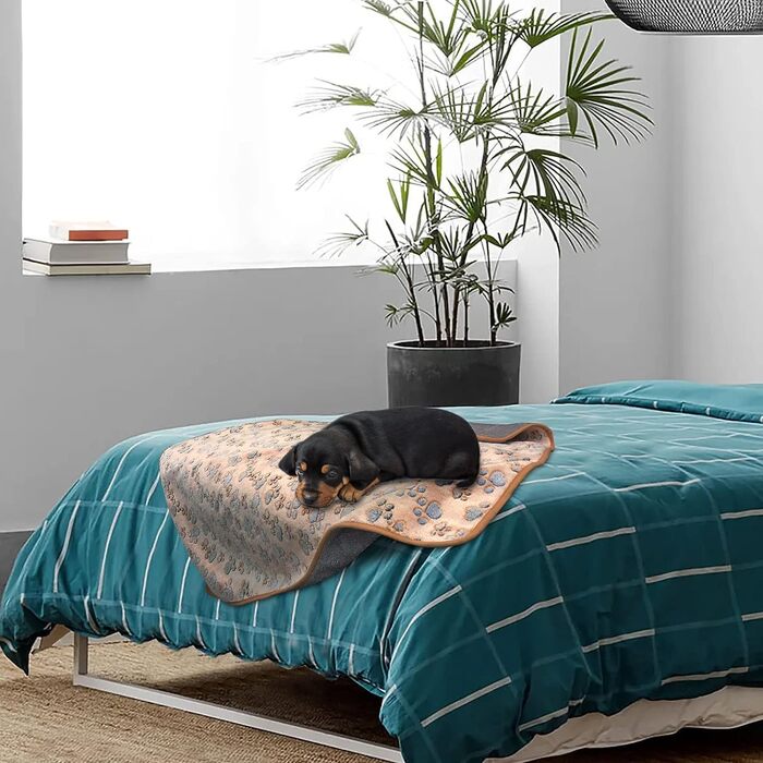 Водонепроникні ковдри для собак YUEPET, 2 шт., 76,2 x 60,9 см (30'x20'), фліс, фланель, для ліжка, дивана, захист від бруду