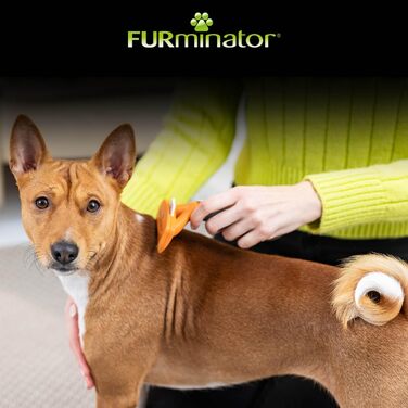 FURminator щітка для видалення підшерстя для середніх короткошерстих собак, покращений дизайн