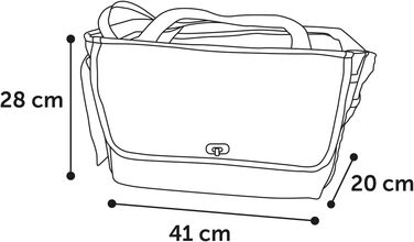 Транспортна сумка для собак та котів Flamingo Xandor – 48 x 25 x 33 см, чорна