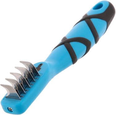 Грумінг-гребінець GROOM PROFESSIONAL для собак - видалення ковтунів, 5 зубців, неслизька ручка