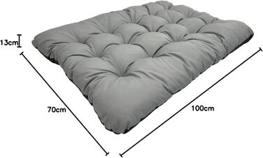 Килимок для собак KingDog Prestige: водовідштовхуючий, антиалергенний, 120x80 см, сірий