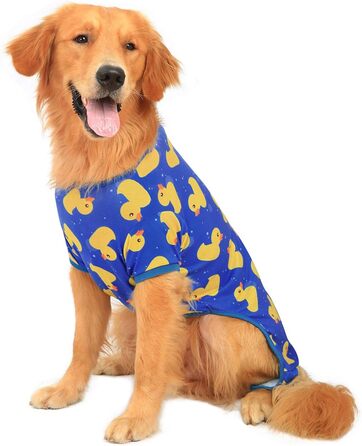 Піжама для собак HDE, легка, комплект, для собак маленьких, середніх та великих порід (Утконоси, XX-Large)