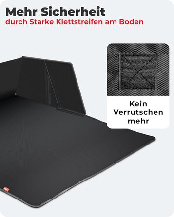 Захист для багажника автомобіля Achilles з боковинами та захистом краю, захисна ванна для багажника, килимок для багажника для собак, універсальний