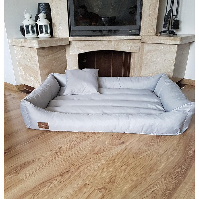 Крісло-лежанка для собак Odol-Plu XXL - м'яке ліжко для собак з можливістю вибору розміру та кольору (120 x 90 см)