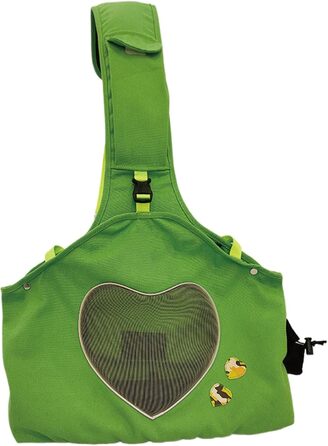 Сумка-переноска для собак і котів, легка переноска для тварин, зелена, для вигулу та подорожей