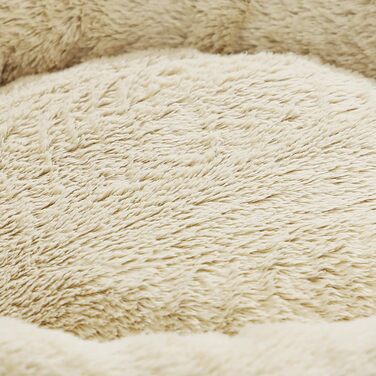 Кругле ліжко для собак та котів Feandrea, Ø 55 см, темно-сірий, 55 x 55 x 12 см