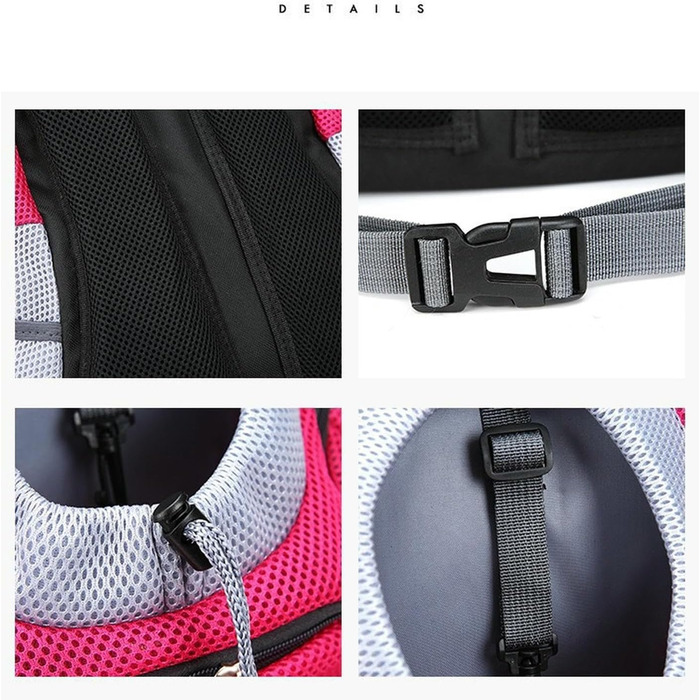 Рюкзак для собак RATEJNDGT Hundebox - середній, зелений, для подорожей