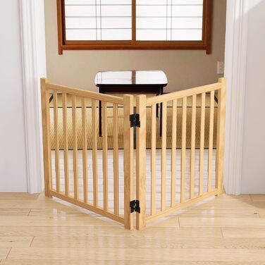 Двері-загородження для собак Pshelfy Holztür: дерев'яні, складні, для дому, 58 см