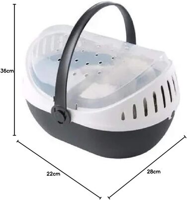 Транспортний бокс для гризунів Nobby Elmo Large, 36 x 28 x 22 см