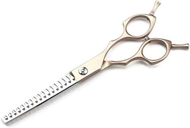 Професійна ножиця для собак, вигнута, для грумінгу, золота