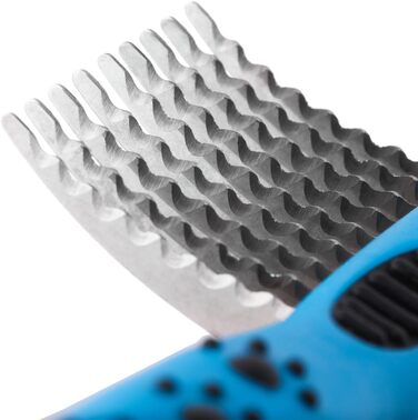 Грумінг гребінець GROOM PROFESSIONAL з 9 лез - професійна гребінка для розплутування шерсті - міцні зубці та ергономічна ручка